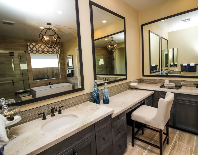 Double Vanity Area